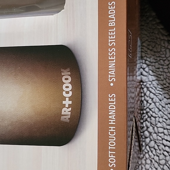 AR+COOK 8 Pieces Knife Block Set, Ombre - Picture 8 of 17